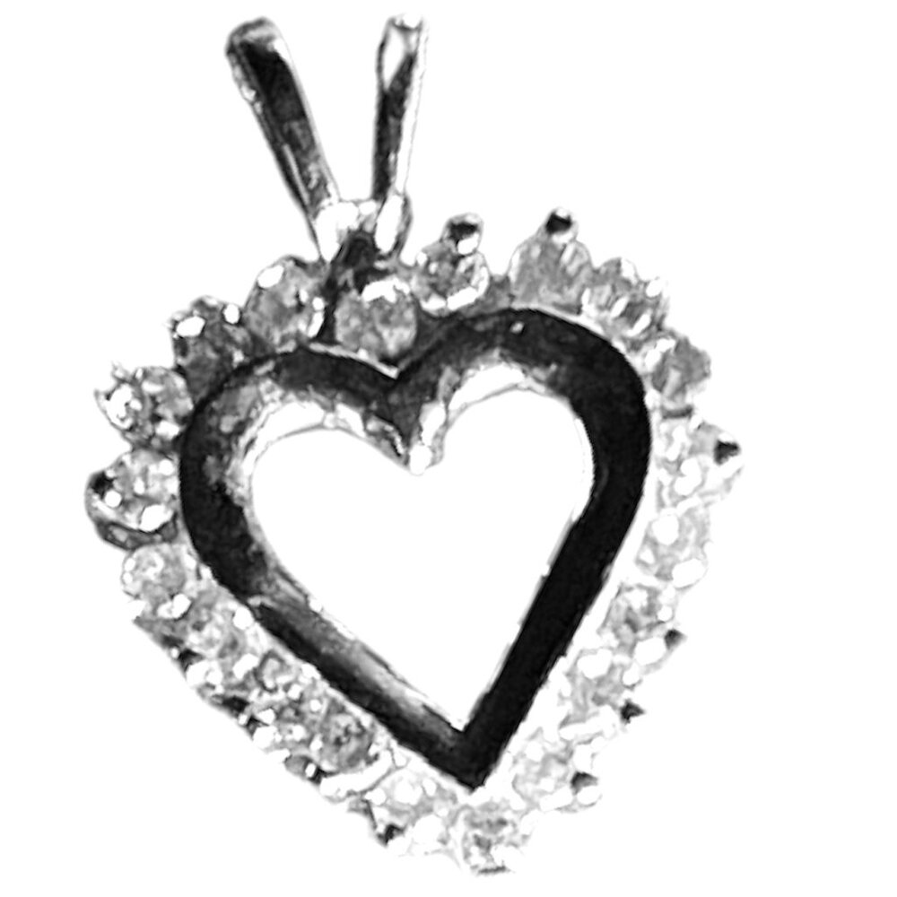 DIAMOND Heart Pendant